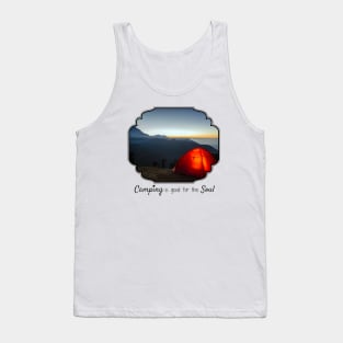 Camping is Good for the Soul Tank Top